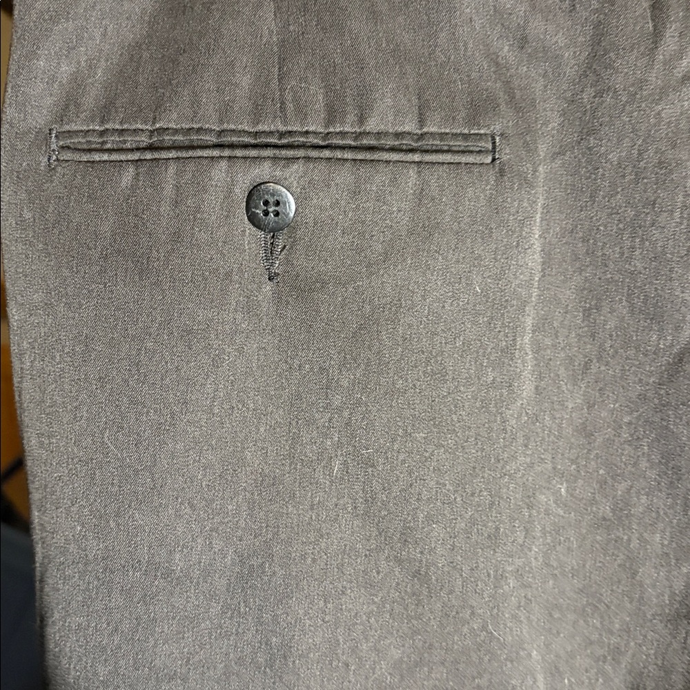 🛑LAST CHANCE🛑STAFFORD Men's Cuffed Slacks 40x32 BUY NOW - Picture 7 of 7